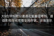 大V在中午时分遭遇花絮羞涩难挡，蘑菇影视在线观看全网炸锅，详情深扒